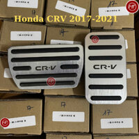 Ốp chân ga chân phanh cho CRV, C-RV 2018-2023 ( phải tháo cao su chân phanh rồi lắp)
