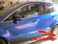 ốp chân kính, ốp inox viền khung kính cho Ecosport