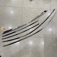 Ốp chân kính viền cong kính xe ELANTRA 2022 2023 nẹp cửa xe mạ điện inox sáng bóng gắn trang trí làm đẹp viền kính ô tô HYUNDAI cao cấp