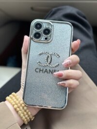 ốp CHANEL NHŨ ĐÁ  VIỀN SI cho iphone – oppo – samsung – xaomi – vivo