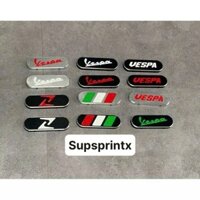 ỐP CHE LỔ ỐC BAGA SAU CNC CỜ Ý BẠC VESPA SPRINT PRIMAVERA LX LXV S