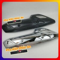 Ốp che ống pô xe Sh nam 125i 150i năm 2012 2013 2014 2015 2016 pát bô cách nhiệt ống xả Sh Việt 125 150