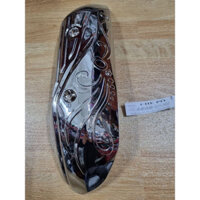 Ốp che pô xe LEAD đời 2020-2022 xi trắng bảo vệ, trang trí xe máy siêu đẹp