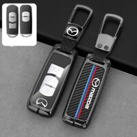 Ốp chìa khóa cao cấp xe Mazda mazda 3,cx5,cx8,cx9,mazda 2,mazda,Bản To Chất Liệu Kim Loại
