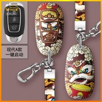 Ốp Chìa Khoá Hyundai Ix25 Ix35 Santafe Elantra Sport Tucson L Venue Vỏ Chìa Khoá Ô Tô Bọc Chìa Khoá Smartkey