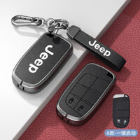 Ốp Chìa Khoá JEEP Compass Cherokee Dodge jcuv GRAND COMMANDER bọc chìa khoá smartkey