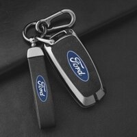 Ốp chìa khoá kim sang trọng dành cho xe Ford wildtrak Ranger Raptor, Everest, Ecosport Explorer 2022 2024 phụ kiện ô tô móc khoá