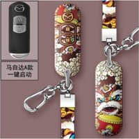 Ốp Chìa Khoá MAZDA 2 6 Mazda3 CX3 CX5 CX4 CX8 Cx30 Cx50 Vỏ Chìa Khoá Ô Tô Bọc Chìa Khoá Smartkey