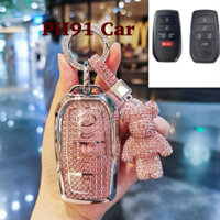 Ốp Chìa Khóa Smartkey Toyota alphard vellfire ESTIMA PREVIA Sienna 5Nút