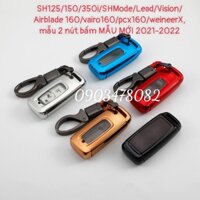 Ốp chìa khóa TPU cho mô tô Sh125/150/350i/PCX160/AB160/ LEAD/ VARIO 160/ VISION 2021-2022