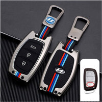 Ốp Chìa Khóa Xe Hyundai i10, Tucson, Elantra Bằng Hợp Kim Cao Cấp (Chìa Thông Minh)
