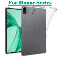 Ốp Cho Honor X8A 11inch X8 Pro X9 Dành Cho Honor Magic Pad 2 12.3 ” Pad 9 8 Pro Pad9 V8Pro Túi Khí Trong Suốt Silicon Mềm TPU Bảo Vệ Vỏ Máy Tính Bảng Chống Sốc