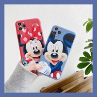 Ốp Cho iPhone 12 Pro Max 12 Con Chuột Mickey Minnie Hoạt Hình Nhỏ Ốp Điện Thoại Di Động Mềm Ốp Lưng Điện Thoại Chống Va Đập Chống Trầy Xước Dành Cho Ốp Lưng iPhone 11 Pro Max X Xr Xs Max 8 7 Plus SE Ốp Lưng Chuột Minnie Mickey