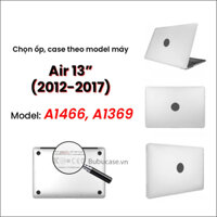 Ốp Cho Macbook - Case Cho Macbook Nhựa Dẻo Trắng Mờ Cao Cấp - Full Dòng 13 - 16 - Air 13 2012-2017