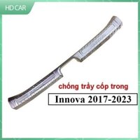 Ốp chống trầy cốp trong ngoài cho xe Innova 2017-2018-2019-2020-2021 2022 2023 màu INOX trang trí xe - HD