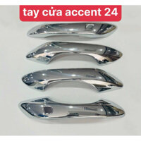 Ốp chống xứơc bậc cửa , nẹp chống trầy cốp Accent 2024-2025