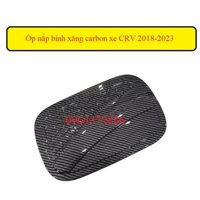 Ốp chống xước nắp xăng dành cho xe Honda CRV 2018-2023 - vân Carbon