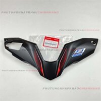 Ốp chữ V tay lái Air Blade 125 2018 màu Đen Nhám tem Đỏ bản Kỉ Niệm 10 Năm, Nắp ốp đầu Trang trí nắp tay lái AB 125 2016 2017 2019