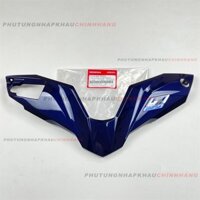Ốp chữ V tay lái Air Blade 125 2016 – 2019 màu Xanh Mực, Nắp ốp đầu Trang trí nắp tay lái AB 125 2017 2018