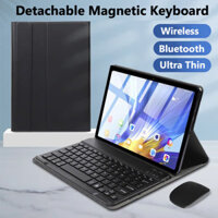Ốp Chuột Bàn Phím Bluetooth Không Dây Cho OPPO Pad 3 Pro 12.1inch 2024 11 2022 Neo 11.4 Inch 2 11.61 3 Air2 11.4 Air 1.36 Đế Lật Folio Đứng Bàn Phím