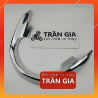 Ốp chụp cảng sau xe Nozza Grande 2019-2020-2021-2022 tay dắt xi inox - phụ kiện trang trí