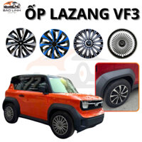 Ốp chụp mâm lazang 16inch cho xe VF3 trang trí vành đúc - bộ 4 cái ốp chụp mâm trang trí bánh xe