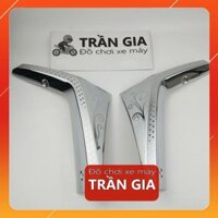 Ốp co bửng trước xe Nozza Grande năm 2014-2015-2016-2017-2018 - ốp 2 bên hông phụ kiện trang trí