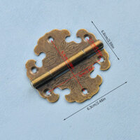 Ốp cửa sắt đồng cổ điển, ốp ngoài kiểu cũ, tủ quần áo, hộp gỗ camphor, ốp ngoài đồ nội thất bằng đồng, đồng cổ điển xanh