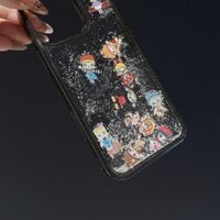 Ốp cứng trong suốt POP Molly Long Lanh dễ thương iPhone 16 15 14 13 12 11 pro max 16plus 14plus Vỏ chống sốc ip 14pro