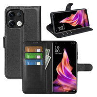 Ốp Da Cho OPPO Reno 9 Reno9 Pro Plus Stand Flip Wallet Case
