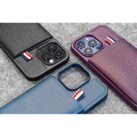 Ốp Da J-Case ví lưng cài thẻ ip15 pro/ip15 pro max