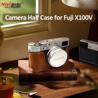 Ốp Da PU Bảo Vệ Máy Ảnh Fujifilm Fuji X100V X-100V