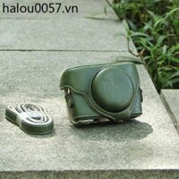 Ốp Da Sony RX100m7 M5A Thẻ Đen 6 RX100M2 RX100M3 M4 M5 Retro Túi Máy Ảnh Phụ Kiện