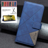 Ốp Da spark 20 pro spark go 2024 tecno pova 6 neo Camon 30 Premier 5G Vỏ Thẻ Lật Vỏ Điện Thoại Từ Tính Bảo Vệ Màn Hình Thời Trang Spot Vỏ Mềm Hình Thoi Ví