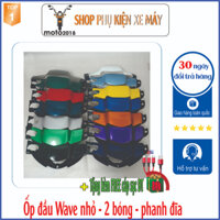 Ốp đầu 2 bóng phanh đĩa cho xe Wave ZX - Wave Anpha cũ - Wave 110 đời 1997 đến 2006 - [Có tặng free cáp sạc nhanh]