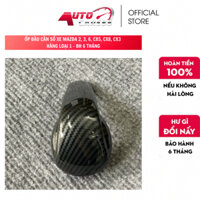 Ốp đầu cần số xe Mazda 2, 3, 6, CX5, CX8, Cx3 HÀNG LOẠI 1 - BH 6 THÁNG