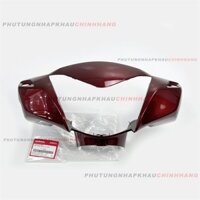 Ốp đầu đèn Lead 125 2013 2014 2015 2016 màu Đỏ Đô, Nắp trước tay lái Ốp đèn pha Lead 125 K12