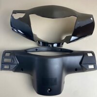 Ốp đầu + Gáy đen cho xe Wave RSX siêu nhân 100cc đời 2007 - 2008