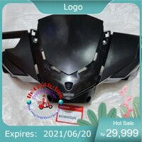Ốp đầu, nắp trước tay lái Air Blade 2007-2010 đen nhám zin Honda Việt Nam 53205-KVG-910 -PHỤ TÙNG Q12