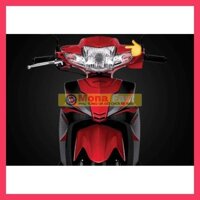 ốp đầu trước/sau wave blade 110 đen đỏ trắng cam