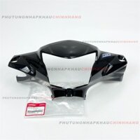 Ốp đầu Wave RSX 110 2015-2025 màu Đen Bóng (Phanh Đùm), Nắp trước tay lái Wave Rsx 110 Thắng đùm 2017 2019 2021 2022 2023 2024