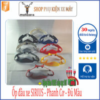 Ốp đầu xe SIRIUS Phanh Cơ đời 2005 đến 2018 đủ màu - [Tặng cáp sạc điện thoại]