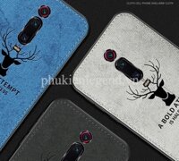 Ốp dẻo lưng vải cho Xiaomi Mi 9T