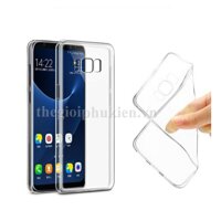 Ốp dẻo trong Silicone cho Samsung Galaxy S8 Plus - Hàng nhập khẩu