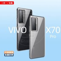 Ốp Điện Thoại Acrylic Cứng Trong Suốt Cho Vivo X70 Pro Plus X70Pro Pro +