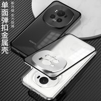 Ốp Điện Thoại Acrylic Nhám Khung Hợp Kim Nhôm Cho Honor Magic 6 Pro 5G