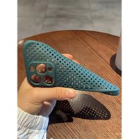 Ốp điện thoại Apple 14 cao cấp thoáng khí, tản nhiệt, siêu mỏng, tương thích với iPhone 13 Pro Max, ốp mềm chặn màu, chống sốc 12, 11, bảo vệ toàn diện, mờ, XR, XS, silicone mini lưới rỗng