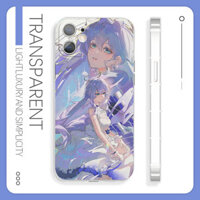 Ốp điện thoại Apple 16pro màu tím đẹp phong cách Hàn Quốc Xiaomi 15 One Plus 13vicos18 Thích hợp cho iQOOz9 Meizu 21 Redmi k70 Extreme Edition oppok11