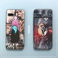 Ốp điện thoại ASUS ROG 3 Naruto Sasuke Kakashi cho điện thoại ROG 2, hoạt hình anime Uchiha Itachi, bảo vệ ống kính, Naruto Obito 5s, silicone mềm mờ chống sốc