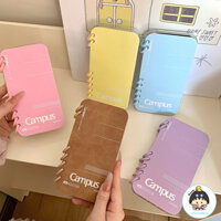 Ốp điện thoại bằng da lật máy tính xách tay sáng tạo dành cho IPhone 16 15 14 13 Pro Max Chống vân tay chống sốc Ốp lưng TPU mềm chống sốc